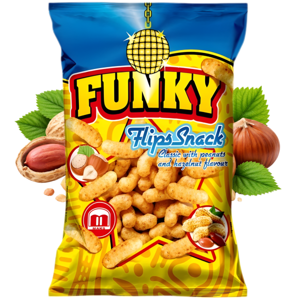 FUNKY - Flips Peanut Hazelnut 80g